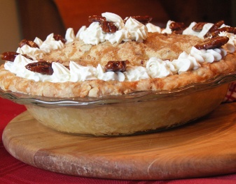 How about a slice of Maple-Pecan Apple Pie for dessert?