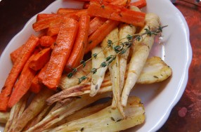 Roasted Parsnips & Carrots