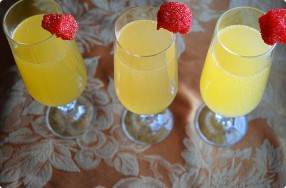 Clementine-Ginger Mimosas