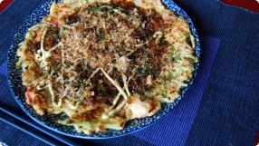 Okonomiyaki (Savory Japanese Pancake)