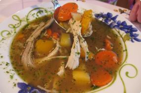 Turkey Soup w/ Root Vegetables