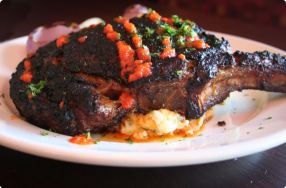 Grilled Ribeye Steak w/ Rancher's Rub