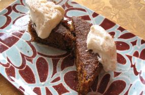 Gingerbread w/ Whipped Cream