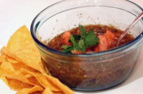 Roasted Tomato & Jalapeno Salsa