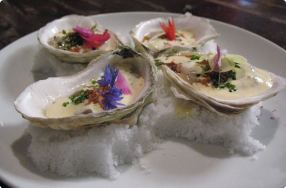 Oysters Escabeche
