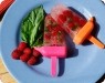 Raspberry-Basil Popsicles