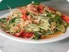 Hell-Hot Veggie Salad w/ Lobster